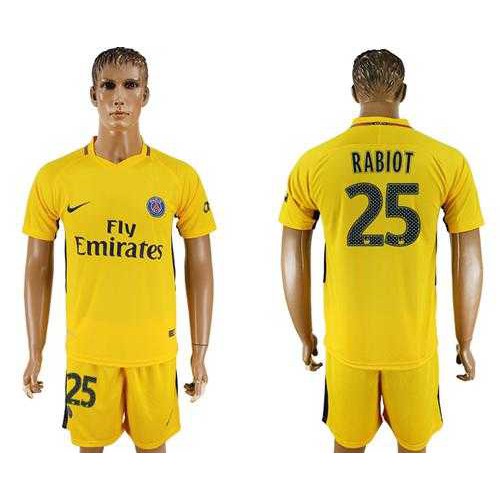 Paris Saint-Germain #25 Rabiot Away Soccer Club Jersey