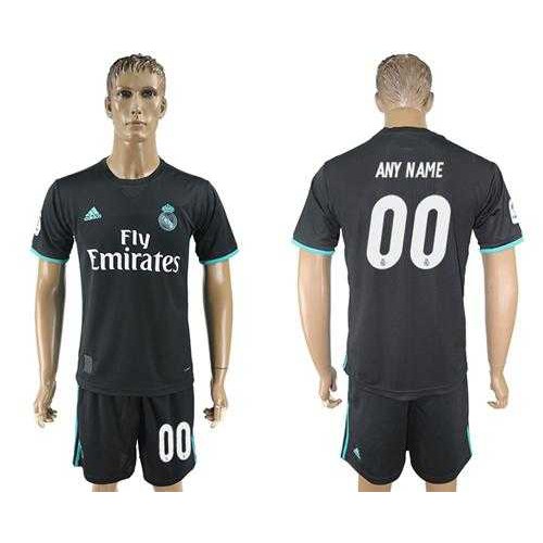 Real Madrid Personalized Away Soccer Club Jersey