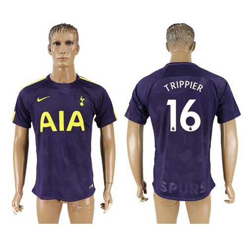 Tottenham Hotspur #16 Trippier Sec Away Soccer Club Jersey