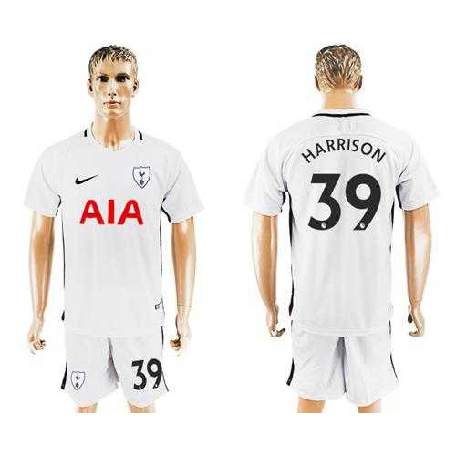 Tottenham Hotspur #39 Harrison White Home Soccer Club Jersey