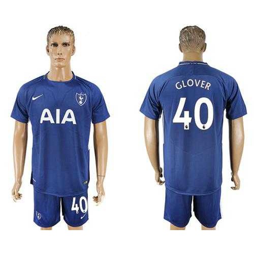 Tottenham Hotspur #40 Glover Away Soccer Club Jersey