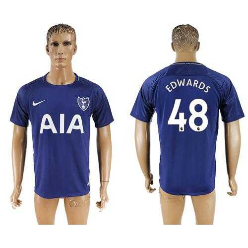 Tottenham Hotspur #48 Edwards Away Soccer Club Jersey