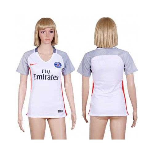 Women’s Paris Saint-Germain Blank Sec Away Soccer Club Jersey