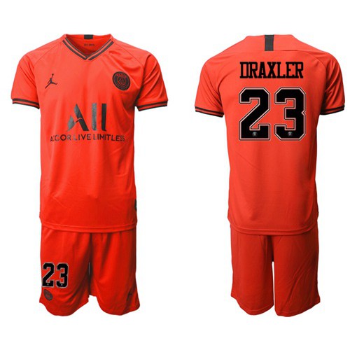 Paris Saint-Germain #23 Draxler Away Jordan Soccer Club Jersey