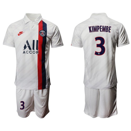 Paris Saint-Germain #3 Kimpembe Third Soccer Club Jersey