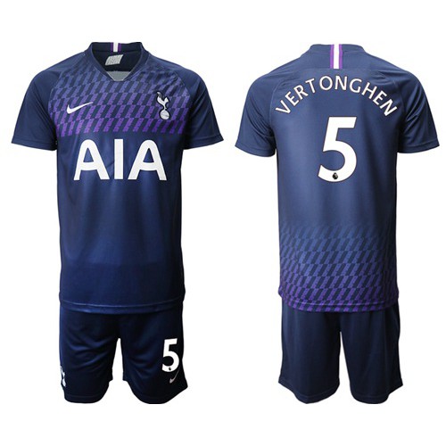 Tottenham Hotspur #5 Vertonghen Away Soccer Club Jersey