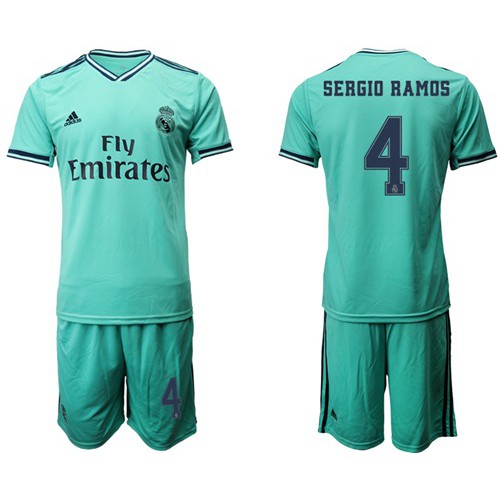Real Madrid #4 Sergio Ramos Third Soccer Club Jersey