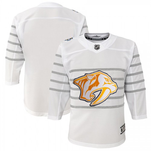 Nashville Predators Adidas Authentic Dante Fabbro Road/White