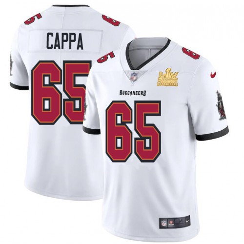 Nike Tampa Bay Buccaneers No65 Alex Cappa Red Team Color Youth Super Bowl LV Champions Stitched NFL Vapor Untouchable Limited Jersey