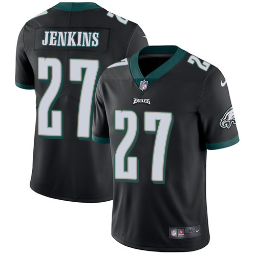Nike Philadelphia Eagles #27 Malcolm Jenkins Black Alternate Youth Stitched NFL Vapor Untouchable Limited Jersey