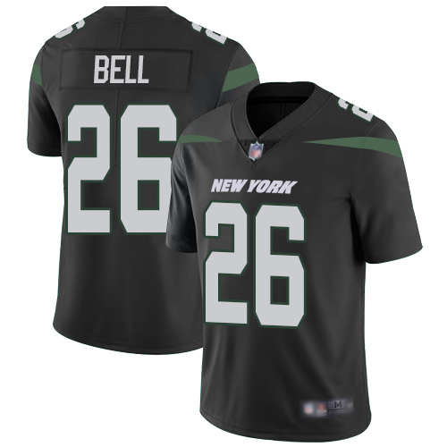 Nike New York Jets #26 Le’Veon Bell Black Alternate Youth Stitched NFL Vapor Untouchable Limited Jersey