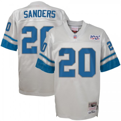 Nike Detroit Lions No20 Barry Sanders Blue Throwback Women's Stitched NFL Vapor Untouchable Limited Jersey