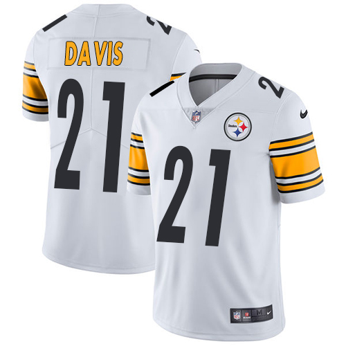 Nike Pittsburgh Steelers No21 Sean Davis Black Team Color Youth Stitched NFL Vapor Untouchable Limited Jersey