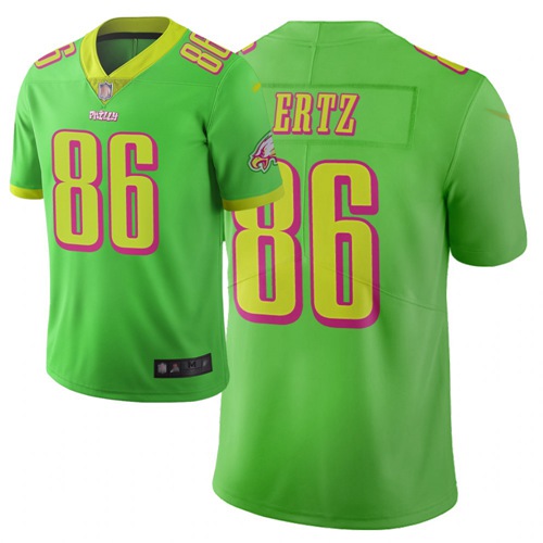 Nike Philadelphia Eagles #86 Zach Ertz Green Men’s Stitched NFL Limited City Edition Jersey