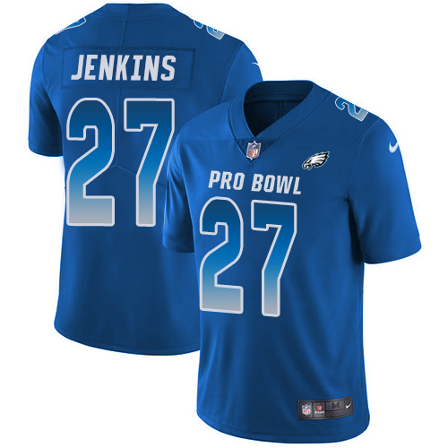 Nike Philadelphia Eagles #27 Malcolm Jenkins Royal Men’s Stitched NFL Limited NFC 2018 Pro Bowl Jersey