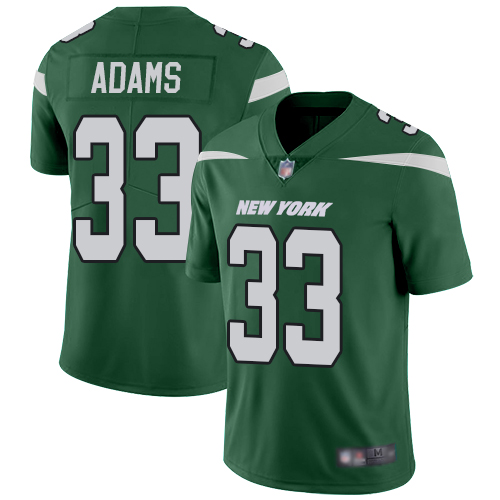 Nike New York Jets #33 Jamal Adams Green Team Color Men’s Stitched NFL Vapor Untouchable Limited Jersey