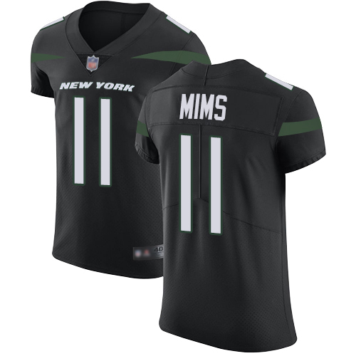 Nike New York Jets #11 Denzel Mim Black Alternate Men’s Stitched NFL New Elite Jersey