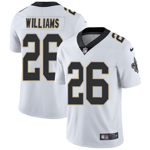 Nike New Orleans Saints #26 P.J. Williams White Men’s Stitched NFL Vapor Untouchable Limited Jersey