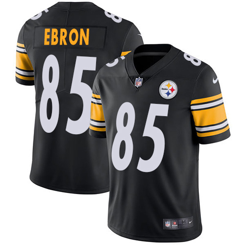 Nike Pittsburgh Steelers #85 Eric Ebron Black Team Color Men’s Stitched NFL Vapor Untouchable Limited Jersey