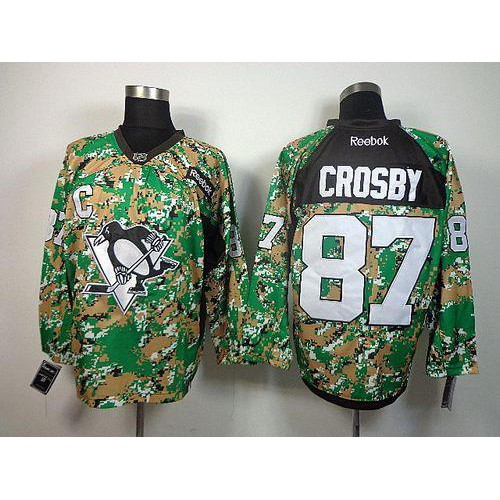 Sidney Crosby # 87 Pittsburgh Penguins White Stitched NHL hockey Jersey