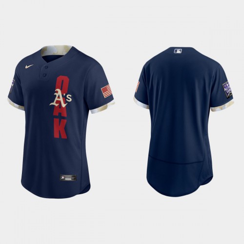 Oakland Oakland Athletics 2021 Mlb All Star Game Authentic Navy Jersey Men’s
