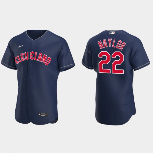 Cleveland Guardians #22 Josh Naylor Men’s Nike 2022 Authentic Alternate Stitched MLB Jersey – Navy Men’s